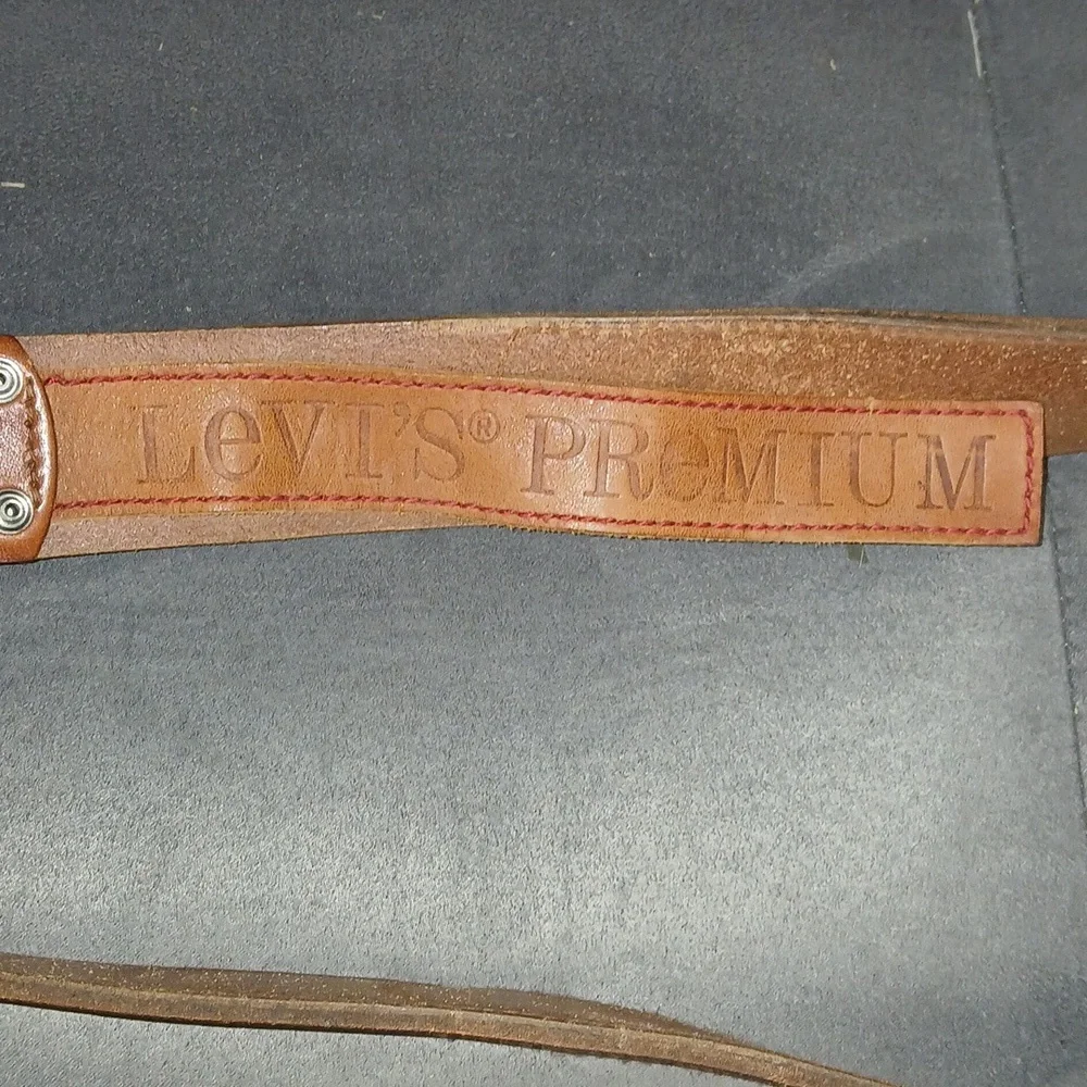 Levi Belt With Bull Belt Buckle